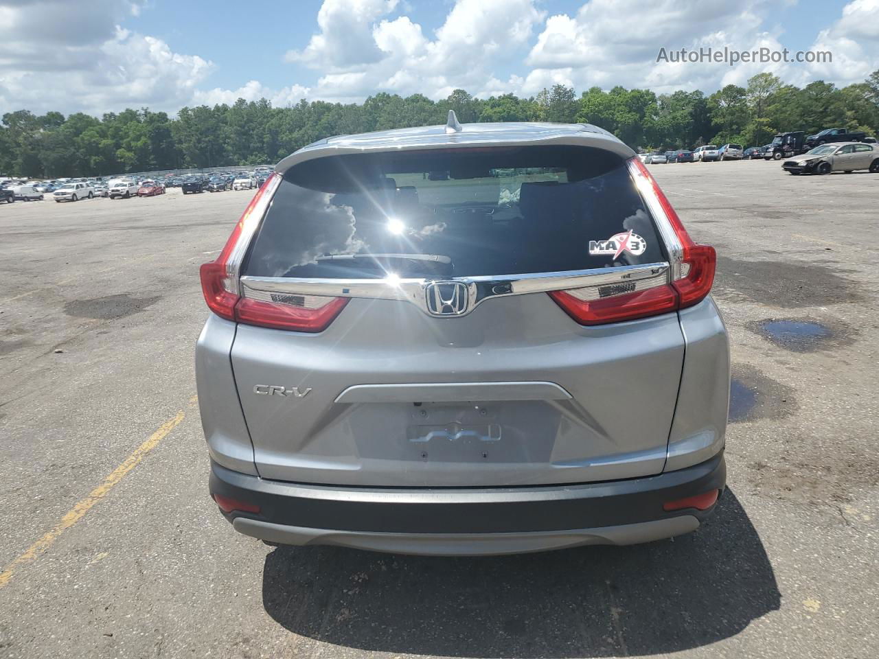 2019 Honda Cr-v Exl Silver vin: 2HKRW1H87KH516268