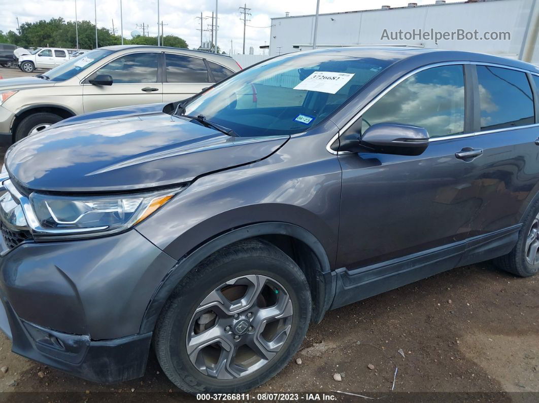 2017 Honda Cr-v Ex-l/ex-l Navi Gray vin: 2HKRW1H88HH513713