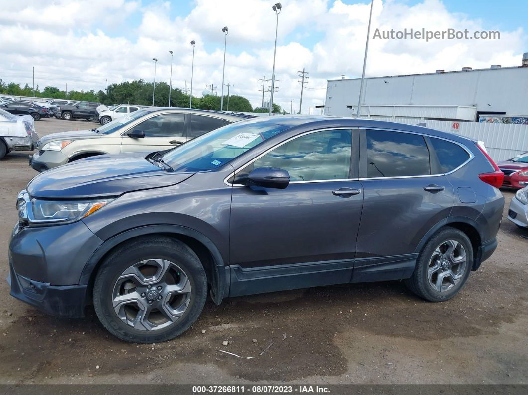 2017 Honda Cr-v Ex-l/ex-l Navi Gray vin: 2HKRW1H88HH513713