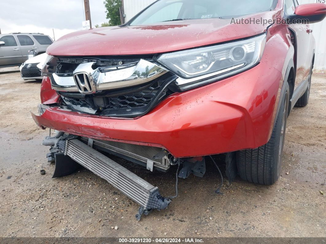 2018 Honda Cr-v Ex-l/ex-l Navi Red vin: 2HKRW1H88JH511918