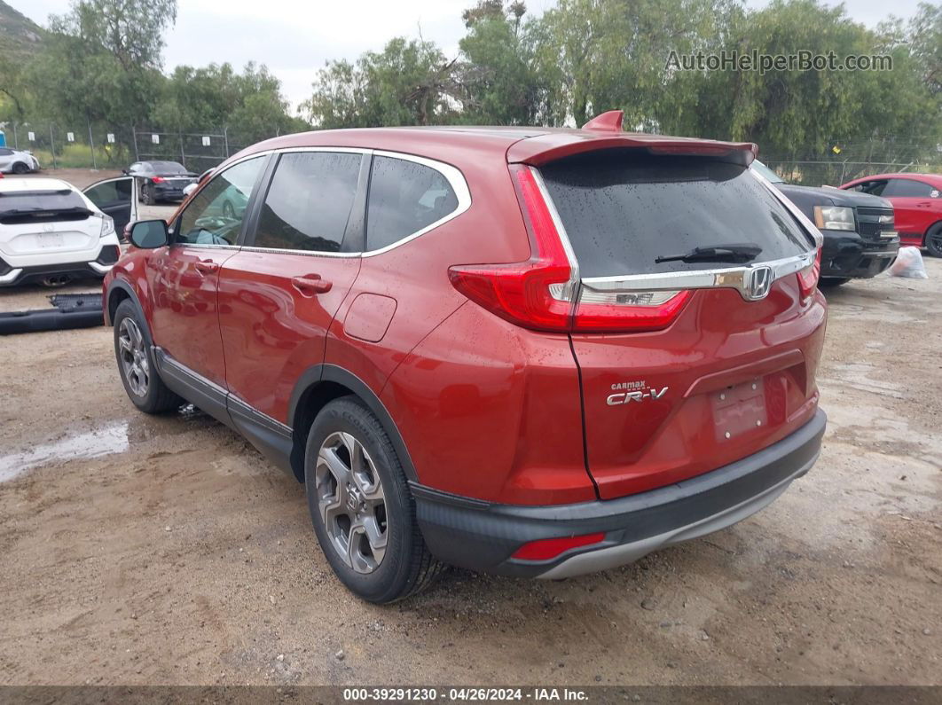 2018 Honda Cr-v Ex-l/ex-l Navi Red vin: 2HKRW1H88JH511918