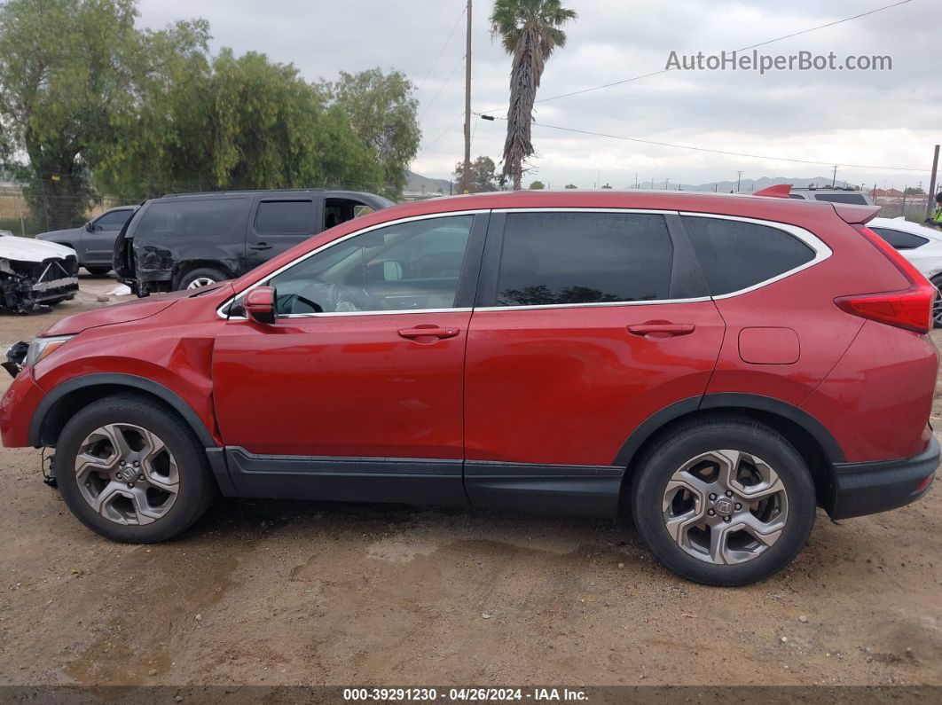 2018 Honda Cr-v Ex-l/ex-l Navi Red vin: 2HKRW1H88JH511918