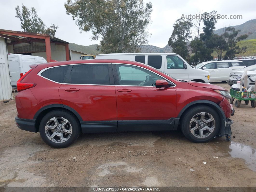 2018 Honda Cr-v Ex-l/ex-l Navi Red vin: 2HKRW1H88JH511918