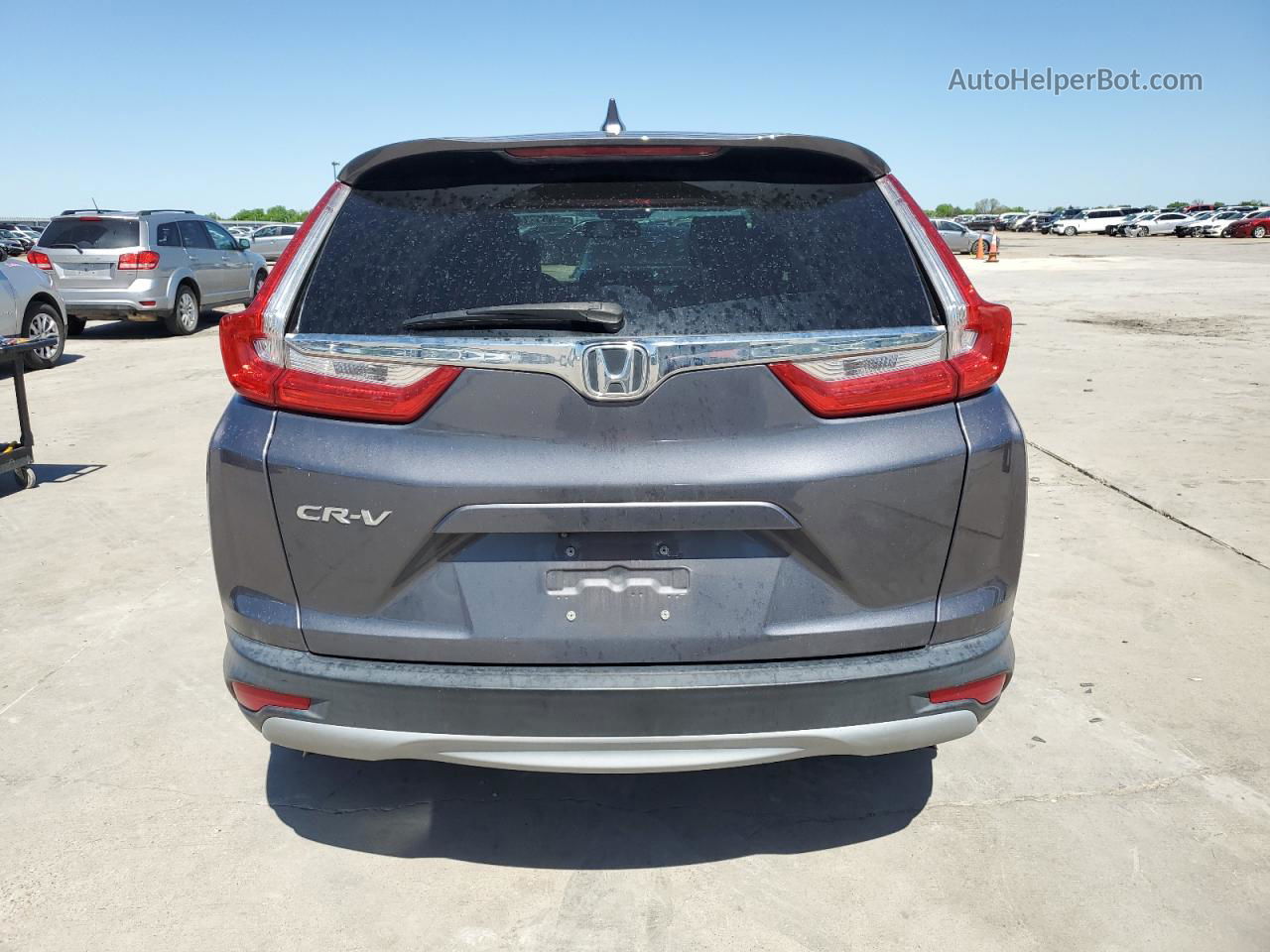 2018 Honda Cr-v Exl Серый vin: 2HKRW1H88JH516813