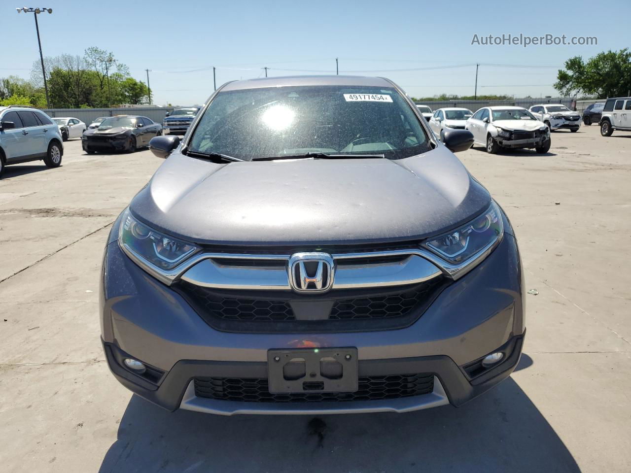 2018 Honda Cr-v Exl Gray vin: 2HKRW1H88JH516813