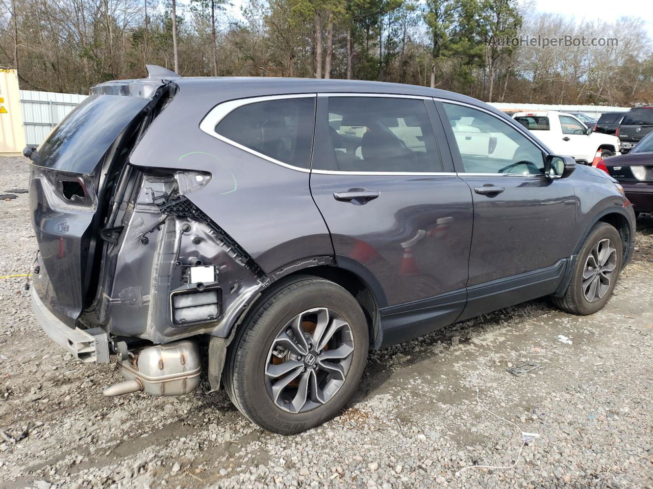 2020 Honda Cr-v Exl Gray vin: 2HKRW1H88LH423664