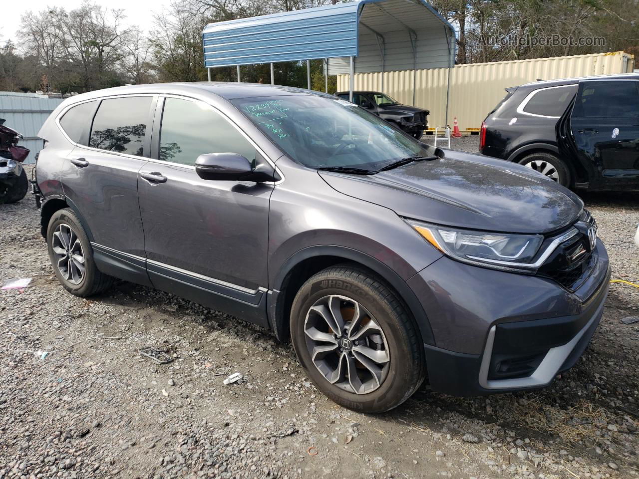 2020 Honda Cr-v Exl Gray vin: 2HKRW1H88LH423664