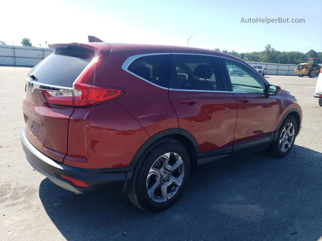 2019 Honda Cr-v Exl Red vin: 2HKRW1H89KH504624