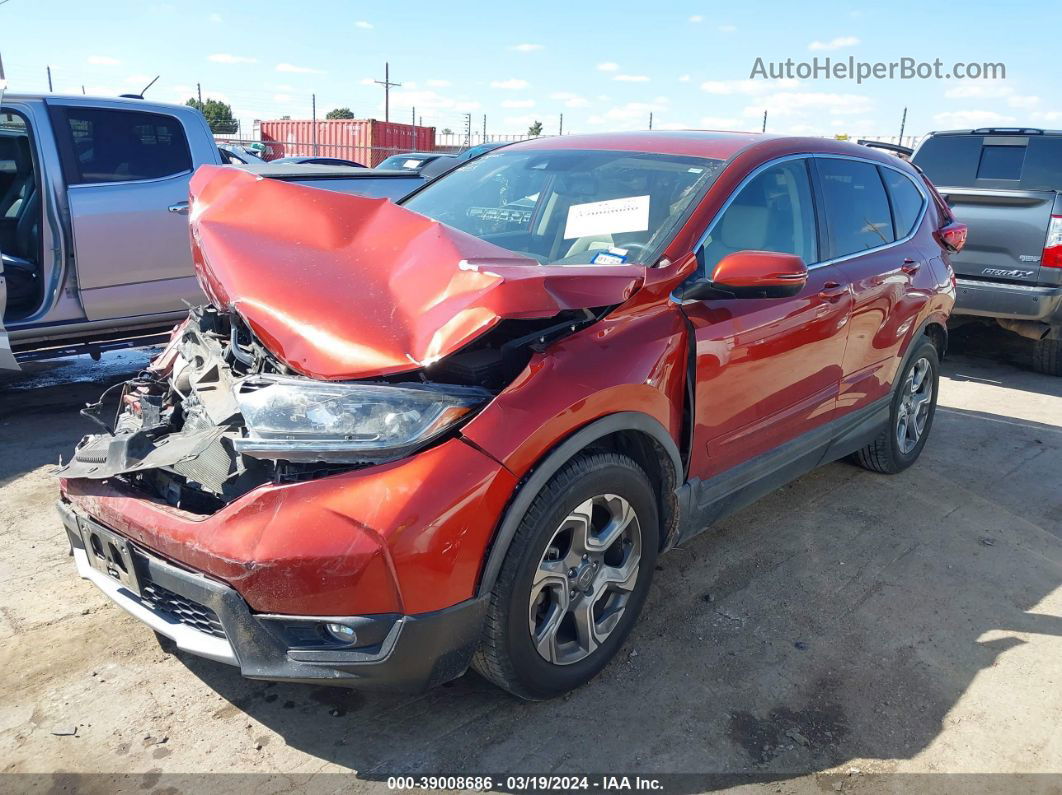 2017 Honda Cr-v   Red vin: 2HKRW1H8XHH502874