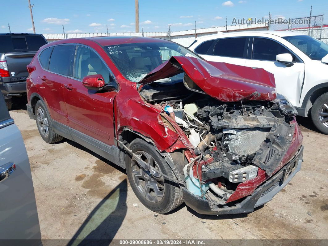 2017 Honda Cr-v   Red vin: 2HKRW1H8XHH502874