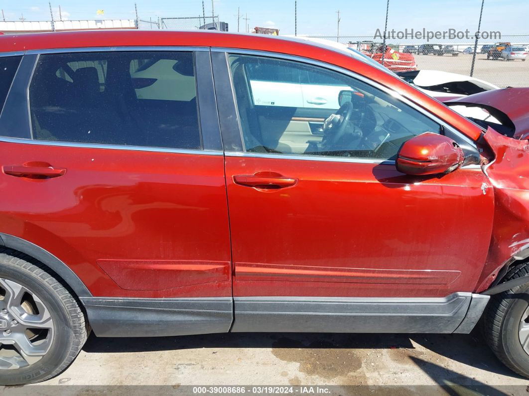 2017 Honda Cr-v   Red vin: 2HKRW1H8XHH502874