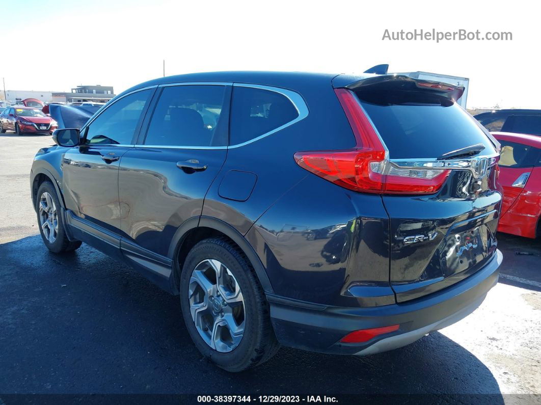 2017 Honda Cr-v Ex-l/ex-l Navi Dark Blue vin: 2HKRW1H8XHH515141