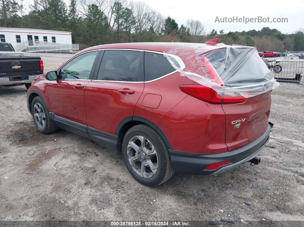 2018 Honda Cr-v Ex-l/ex-l Navi Red vin: 2HKRW1H8XJH516151