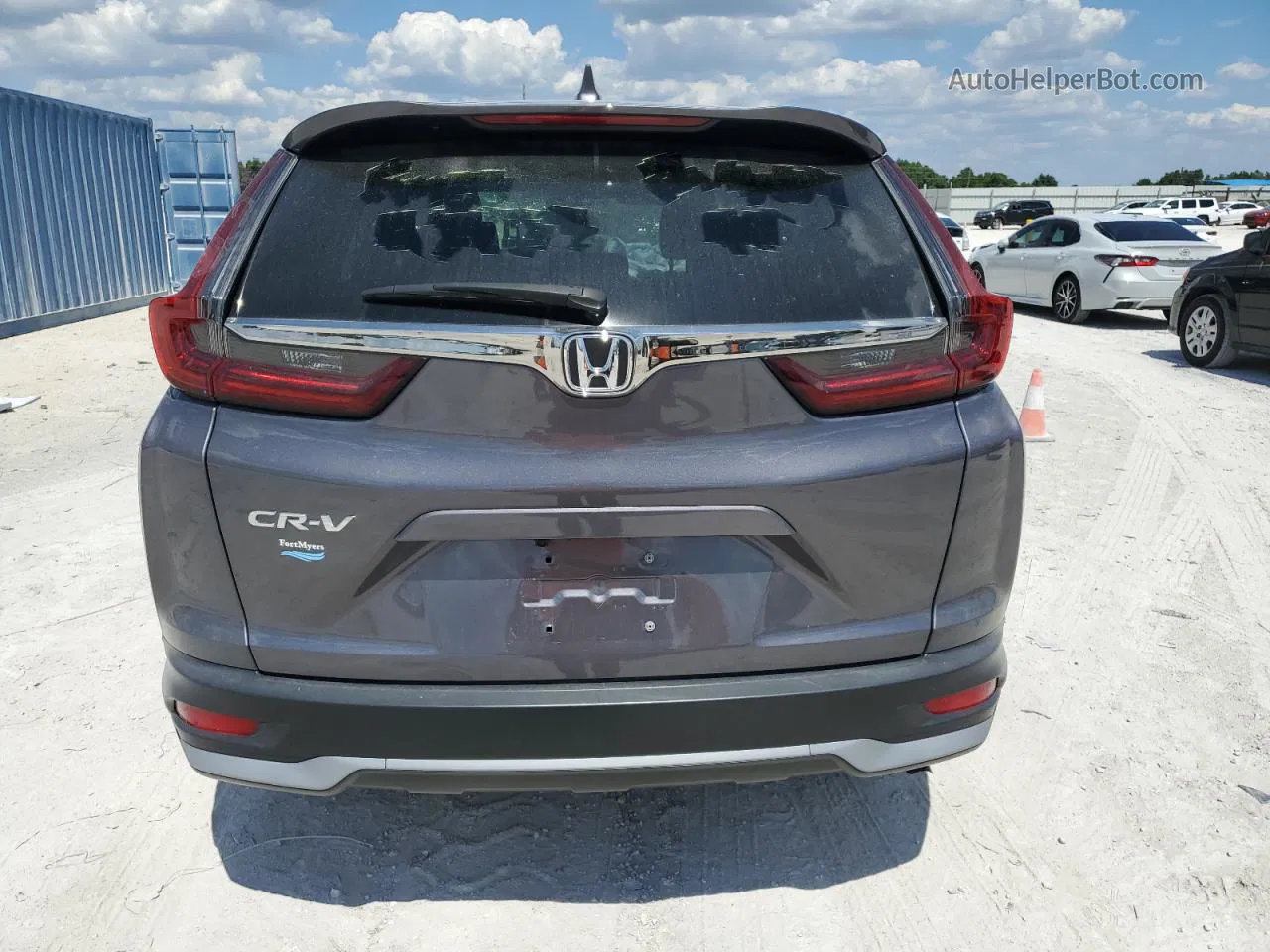 2020 Honda Cr-v Exl Серый vin: 2HKRW1H8XLH428252