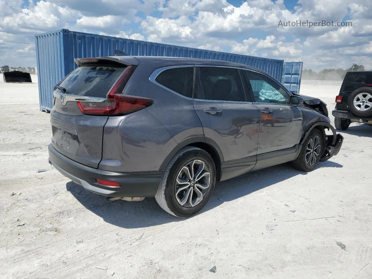 2020 Honda Cr-v Exl Серый vin: 2HKRW1H8XLH428252