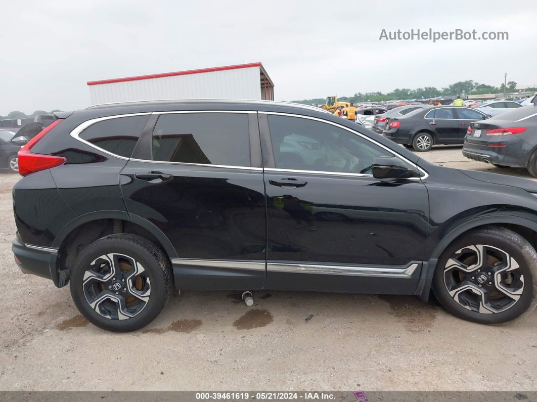 2017 Honda Cr-v Touring Черный vin: 2HKRW1H90HH511396