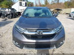 2018 Honda Cr-v Touring Gray vin: 2HKRW1H91JH505161