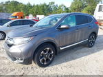 2018 Honda Cr-v Touring Gray vin: 2HKRW1H91JH505161