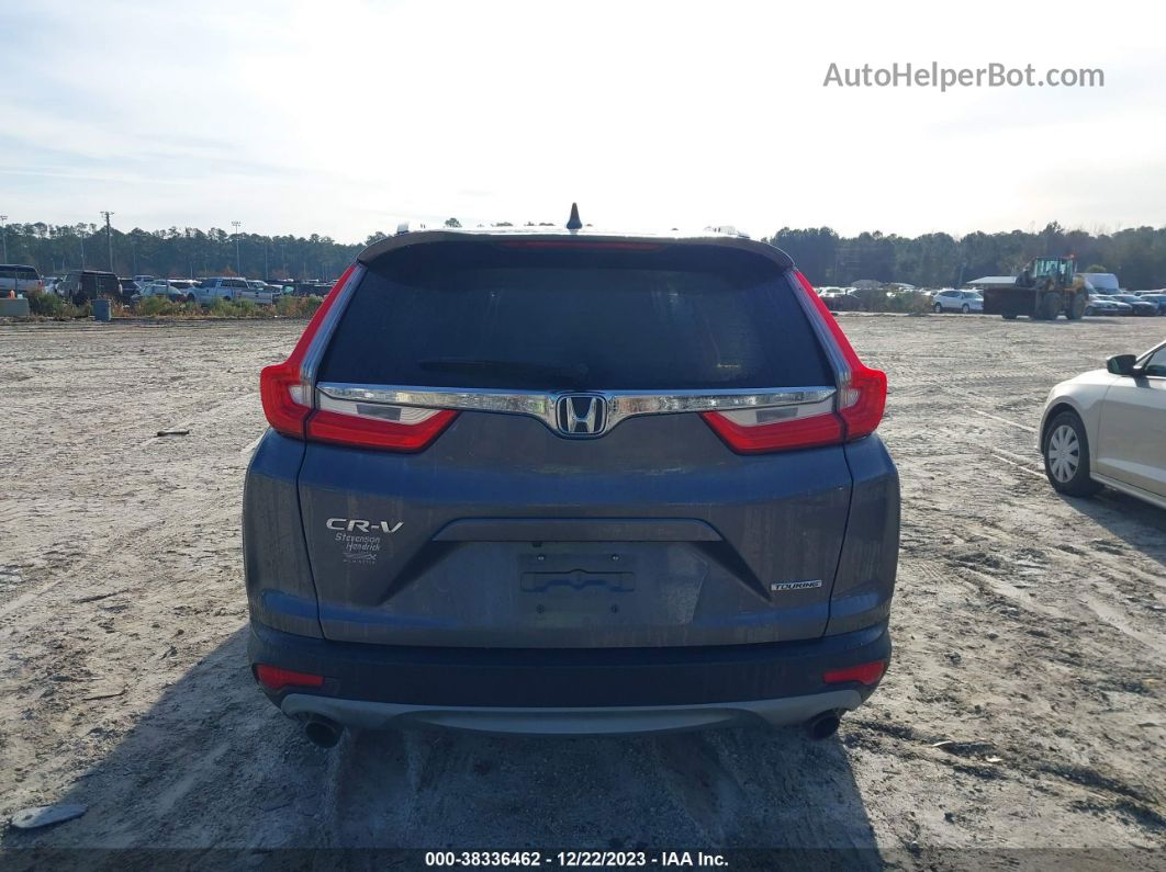 2018 Honda Cr-v Touring Серый vin: 2HKRW1H91JH505161