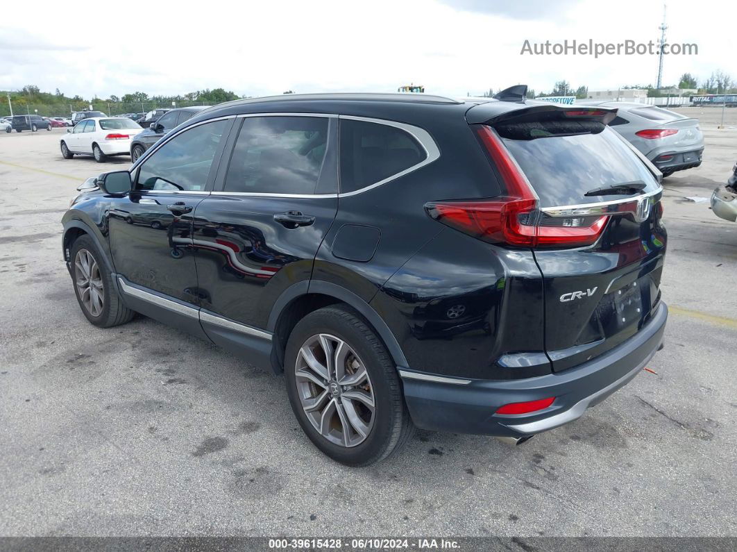 2020 Honda Cr-v 2wd Touring Black vin: 2HKRW1H92LH403077