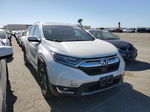 2018 Honda Cr-v Touring White vin: 2HKRW1H93JH511589