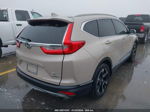 2018 Honda Cr-v Touring Бежевый vin: 2HKRW1H97JH521364