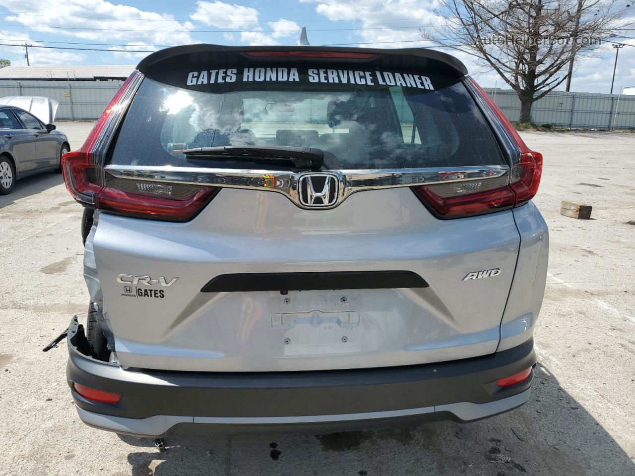 2020 Honda Cr-v Lx Silver vin: 2HKRW2H20LH608227