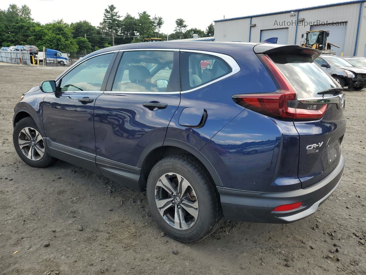 2020 Honda Cr-v Lx Blue vin: 2HKRW2H21LH660868