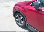 2020 Honda Cr-v Awd Lx Red vin: 2HKRW2H22LH610111