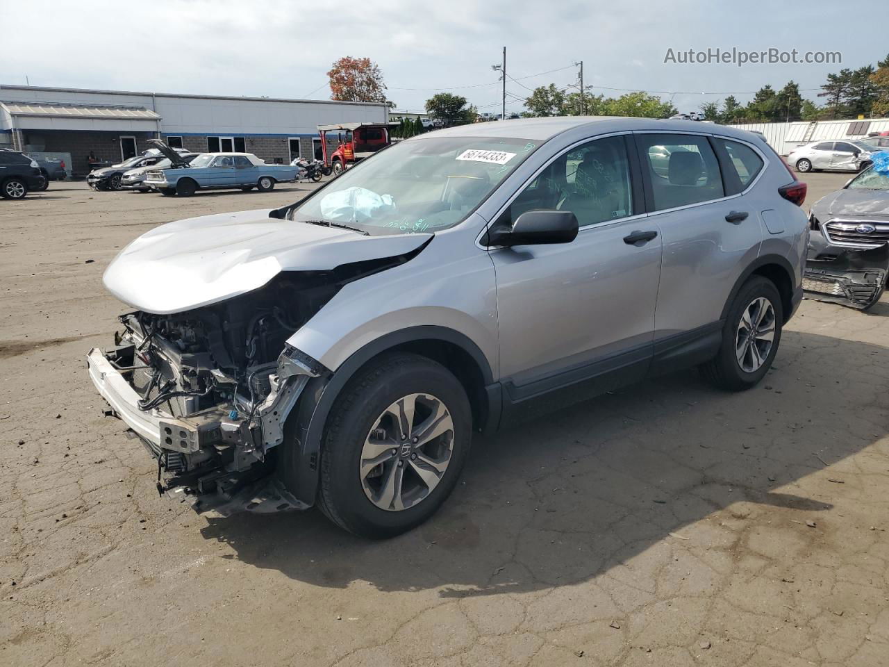 2020 Honda Cr-v Lx Silver vin: 2HKRW2H23LH654411