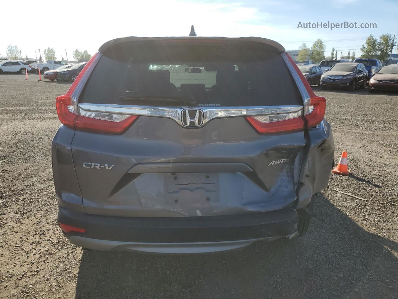 2017 Honda Cr-v Lx Silver vin: 2HKRW2H27HH133909