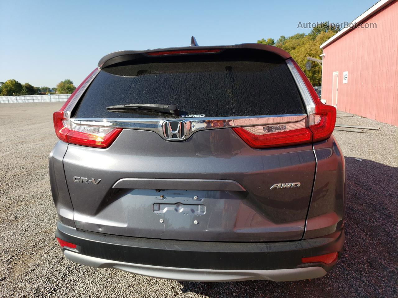 2017 Honda Cr-v Lx Серый vin: 2HKRW2H29HH139677