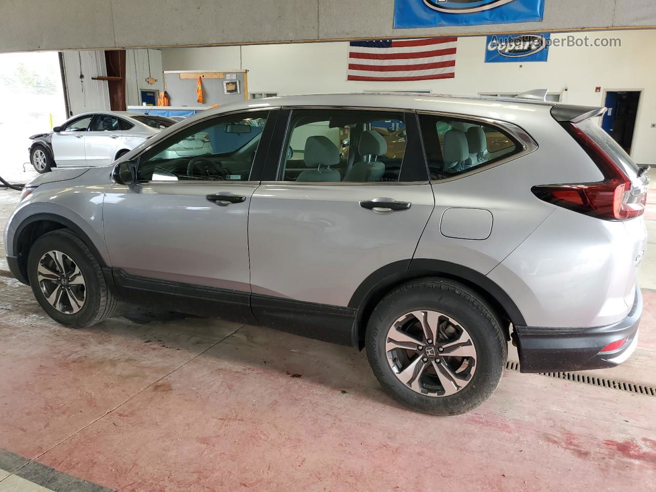 2020 Honda Cr-v Lx Silver vin: 2HKRW2H29LH658866