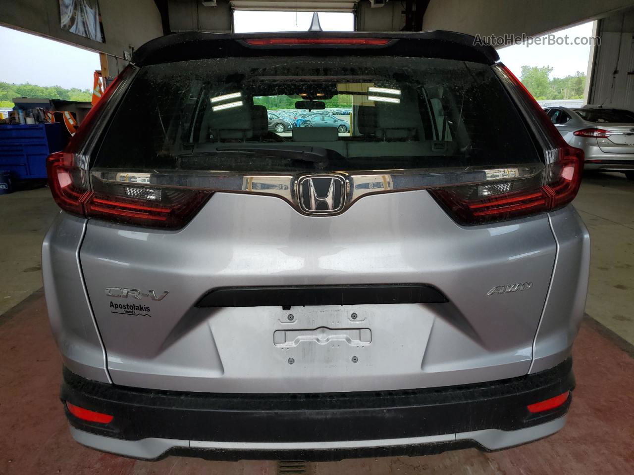 2020 Honda Cr-v Lx Серебряный vin: 2HKRW2H29LH658866