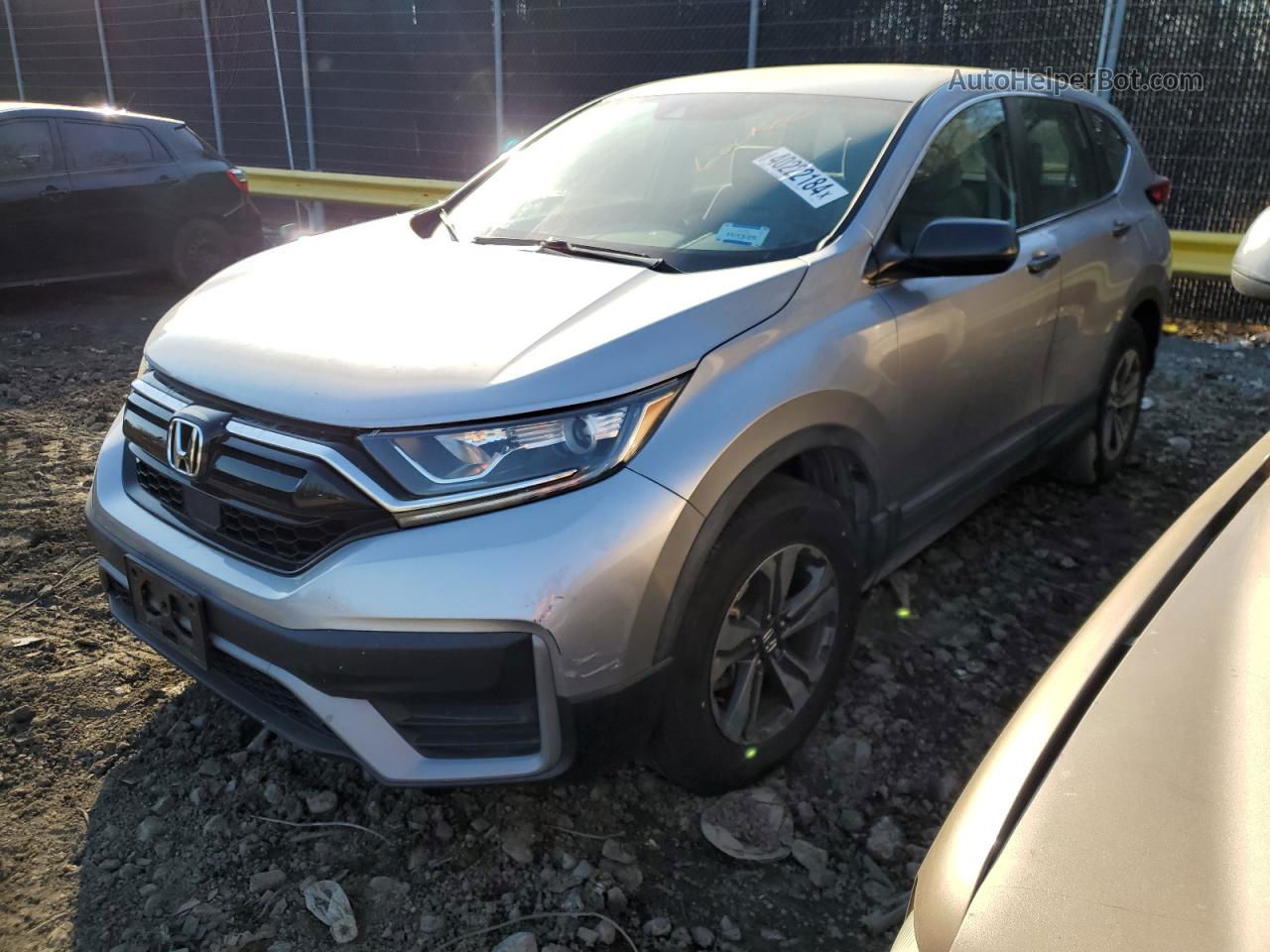 2020 Honda Cr-v Lx Silver vin: 2HKRW2H2XLH605805