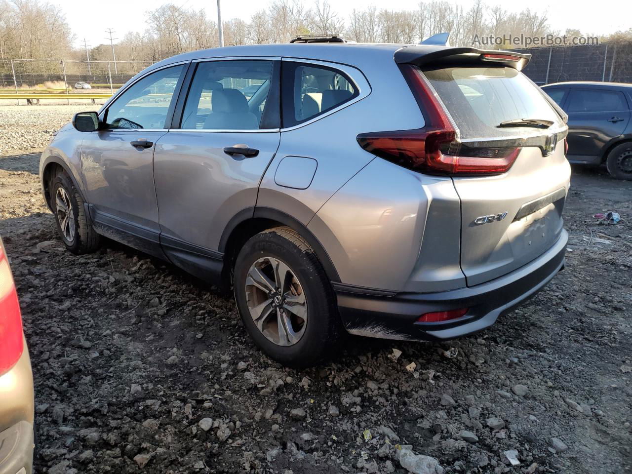 2020 Honda Cr-v Lx Silver vin: 2HKRW2H2XLH605805