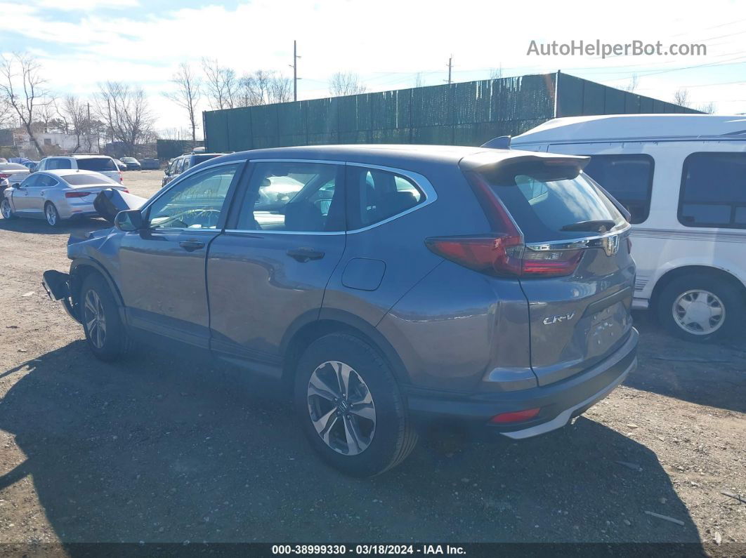 2020 Honda Cr-v Awd Lx Gray vin: 2HKRW2H2XLH608896