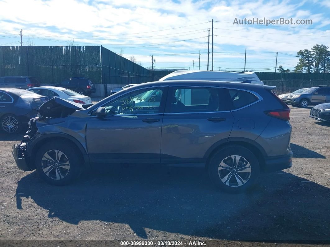 2020 Honda Cr-v Awd Lx Gray vin: 2HKRW2H2XLH608896