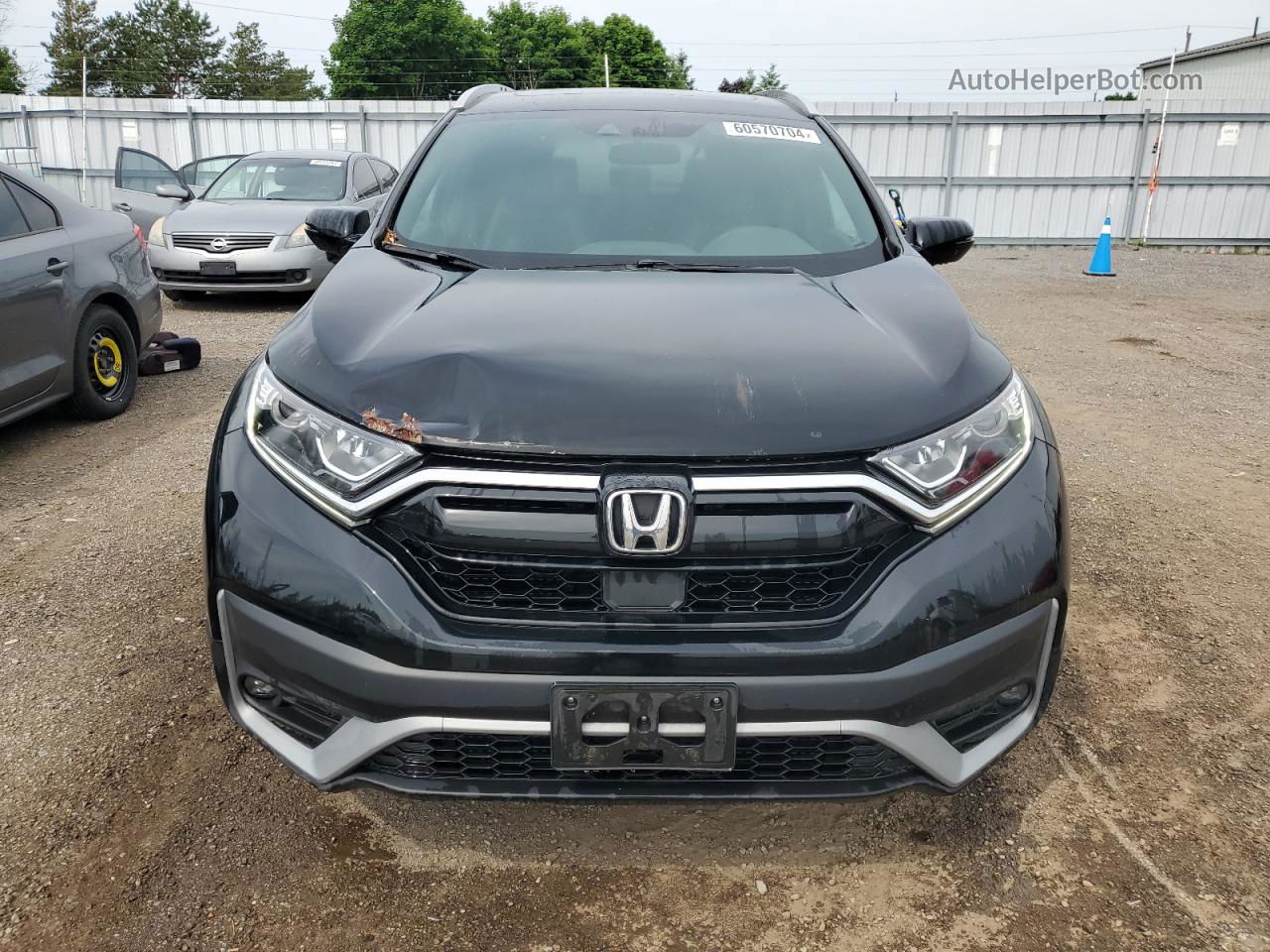 2020 Honda Cr-v Sport Black vin: 2HKRW2H42LH230106