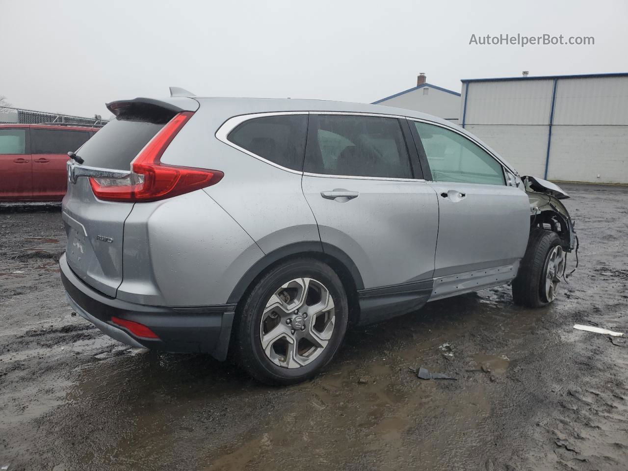 2017 Honda Cr-v Ex Gray vin: 2HKRW2H50HH678151