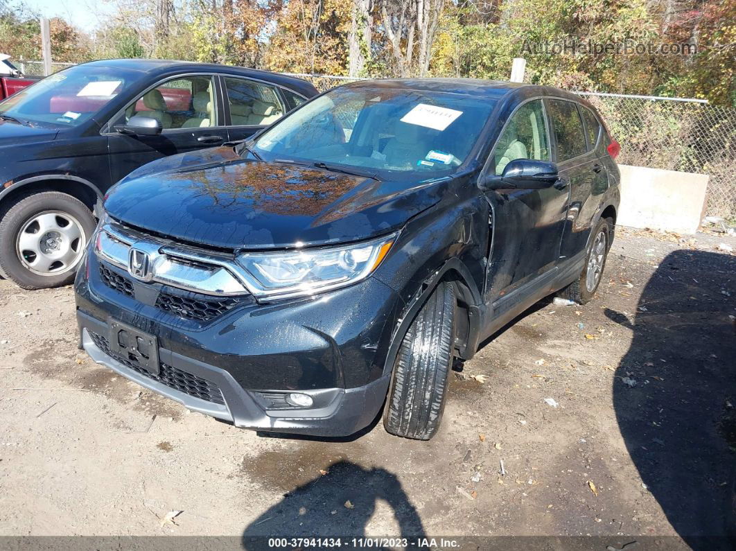 2018 Honda Cr-v Ex Black vin: 2HKRW2H50JH658617