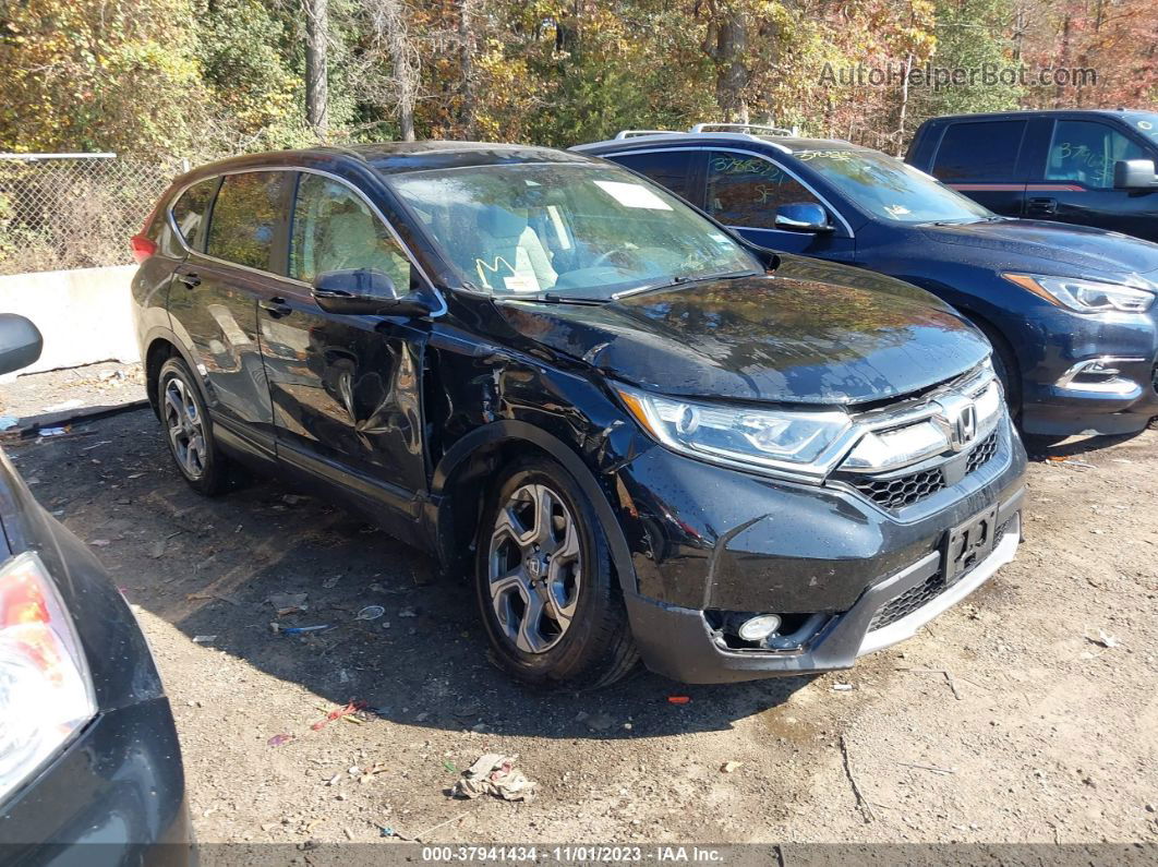 2018 Honda Cr-v Ex Black vin: 2HKRW2H50JH658617