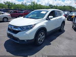 2018 Honda Cr-v Ex White vin: 2HKRW2H50JH665888