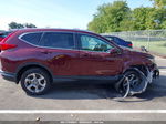 2019 Honda Cr-v Ex Burgundy vin: 2HKRW2H50KH623464