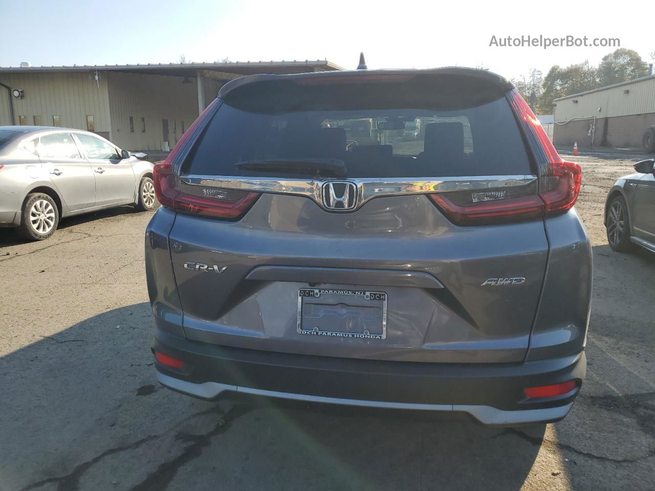 2020 Honda Cr-v Ex Gray vin: 2HKRW2H50LH650942