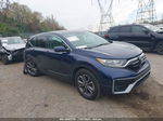 2020 Honda Cr-v Awd Ex Dark Blue vin: 2HKRW2H50LH655199