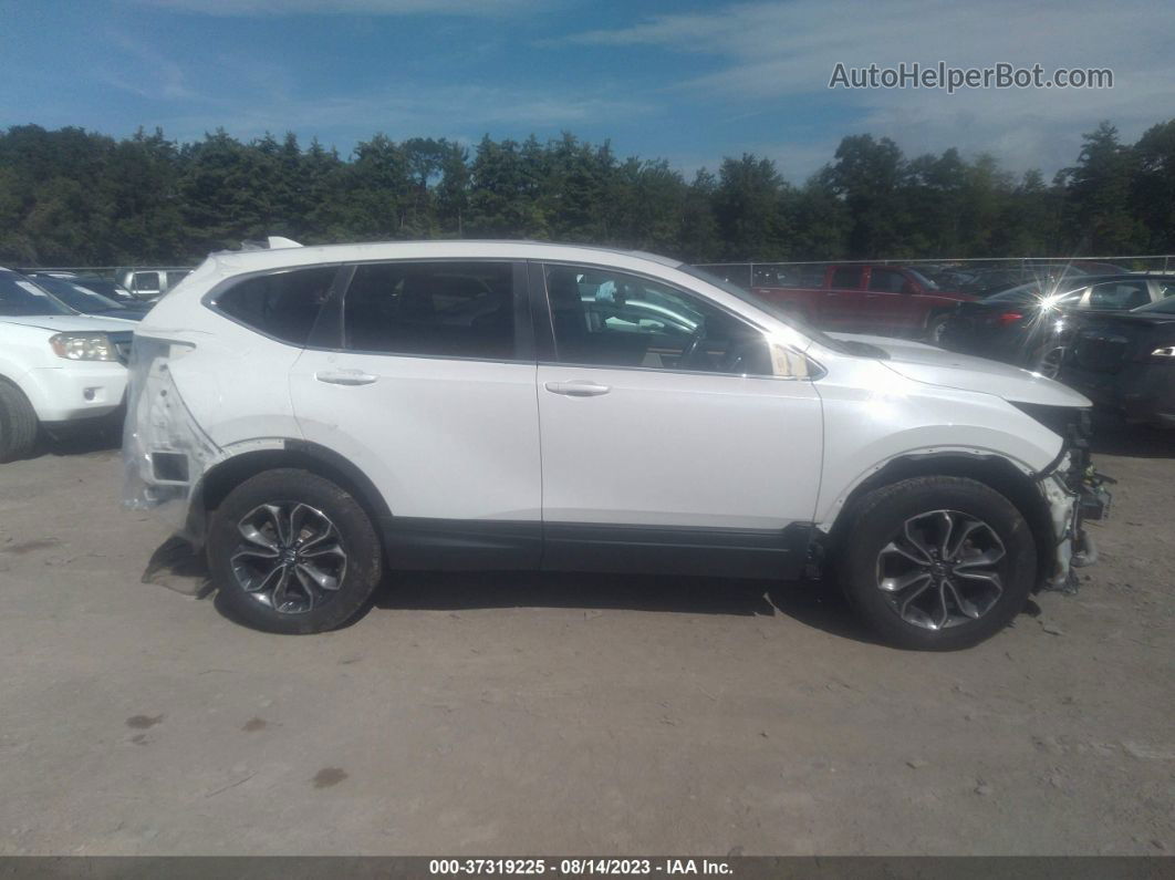 2020 Honda Cr-v Awd Ex White vin: 2HKRW2H50LH693015