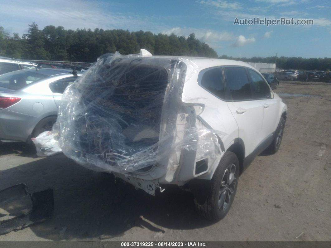 2020 Honda Cr-v Awd Ex White vin: 2HKRW2H50LH693015