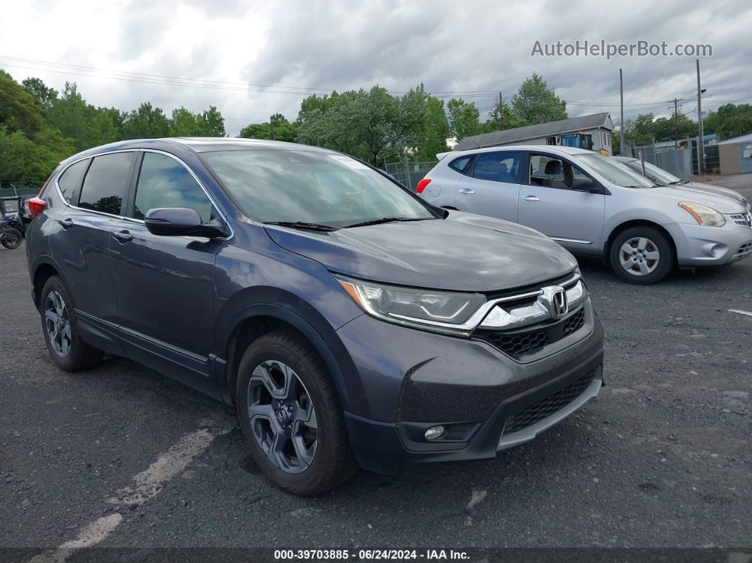 2017 Honda Cr-v Ex Gray vin: 2HKRW2H51HH615155