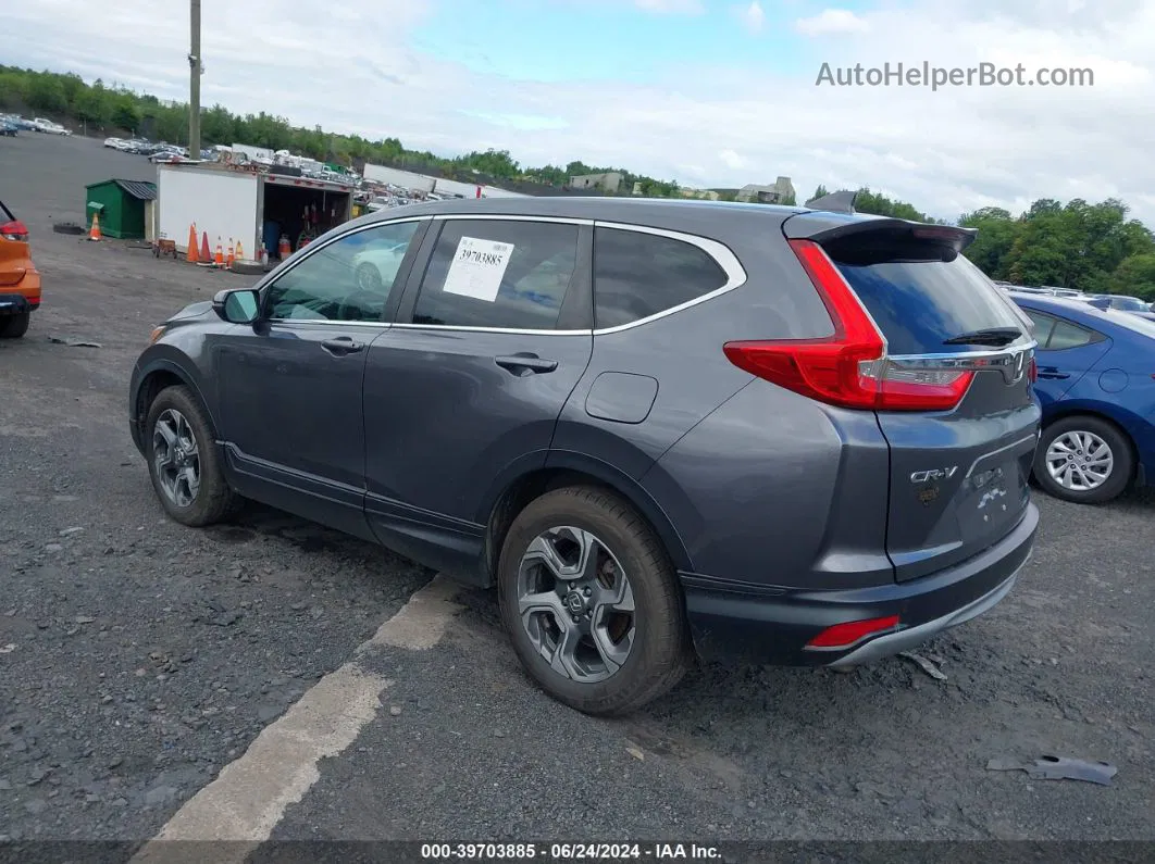 2017 Honda Cr-v Ex Gray vin: 2HKRW2H51HH615155